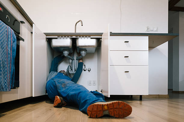 Professional Drain Cleaning technician working in Valley Village, CA